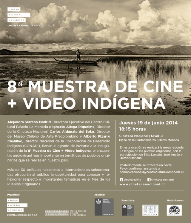 Invitación Muestra Cine Indígena